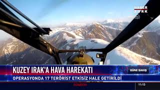 Kuzey Irak'ta hava harekatı
