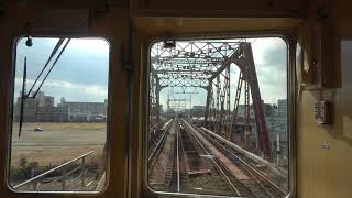 [4K]阪急電鉄今津線 西宮北口→今津 Cabview:Hankyu Imazu Line NishinomiyaKitaguchi to Imazu