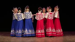 Ансамбль "Надежда" - Русский северный хоровод. Концерт "Танцевальный звездопад" (10 декабря 2017)