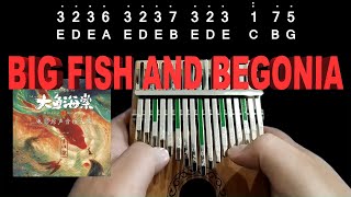 BIG FISH [OST] BIG FISH AND BEGONIA ||•Kalimba with Tab•||