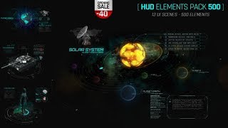 Hud Elements Pack | After Effects template