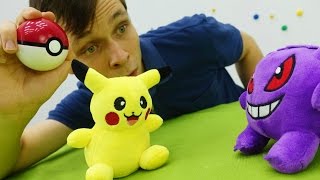 Pokemon Go: Пикачу против Монстра. Мультик с покемонами