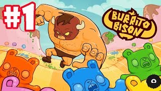 Burrito Bison ♥ Gameplay Walkthrough  Part 1 ♥ Burrito Bison Launcha Libre