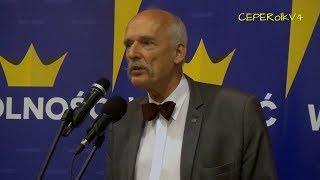 Janusz Korwin-Mikke w Kielcach 20.04.2018 część I