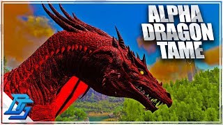 ALPHA DRAGON TAME!, PRIMAL FEAR - Ark Survival Evolved Gameplay - Part 19