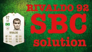 SBC SOLUTION RIVALDO 92/FUT DRAFT 19 PACYBITS