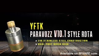 YFTK Paravozz V10 1 Style RDTA