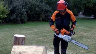 STIHL : Nouvelle tronçonneuse thermique M-Tronic MS 661 C-M pour travaux forestiers vs MS 660