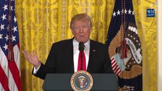 Donald Trump's press conference in full