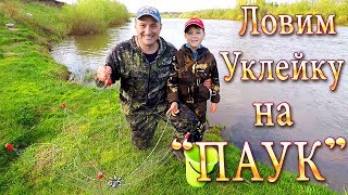 Как ЛЕГКО Наловить УКЛЕЙКУ на "ПАУК-ХАПУГА" - для ЗАСОЛА !!!