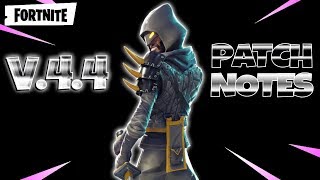 FORTNITE PvE : V.4.4 PATCH NOTES | Save The World