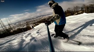 Snowboarding. Горный воздух.