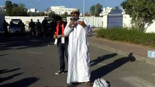 اعتصام أهالي سلطنة عمان أمام السفارة البحرينية 16 3 2011 2