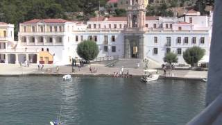 Panormitis Monastery, Symi, Greece - July 2013