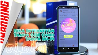 Unboxing Luna G50 SIMO, Android 1,3-JUTAAN Bisa Internetan GA PAKE KARTU & WI-FI! (+Cara Koneksinya)