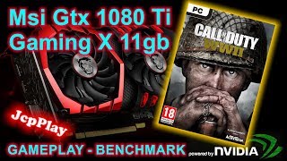 Call of Duty WWII - Benchmark Pc Gtx 1080 Ti Ultra Setting