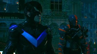 Batman Arkham Knight: Deathstroke Nightwing Dual Play Mod!