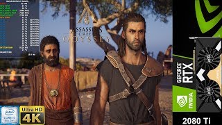 Assassin's Creed Odyssey 4k (Reduced Clouds  | RTX 2080 Ti | i7 8700K 5.3GHz