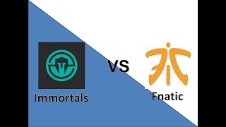 DreamHack Master Malmo 2017 - Immortals X Fnatic