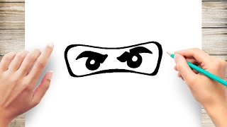 How to Draw Ninjago Eyes