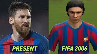 Lionel Messi Face Transformation From [ FIFA 2006 to FIFA 18 ]