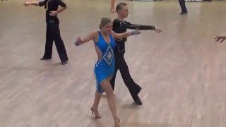 Бальные танцы Самба Козинцева Мария и Пронченков Вячеслав Молодежь Финал Виват Екатеринбург