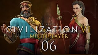 Civilization VI #06 Multiplayer with Biffa2001 - Let's Play