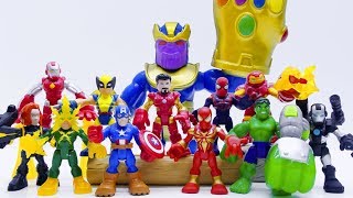 Thanos Get Beaten? Avengers Infinity War Series part 2 - Toys Play Time