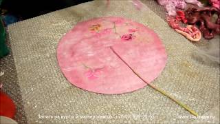 Валяние беретки из шерсти - мастер-класс