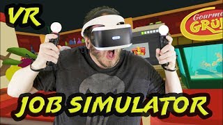 Sriracha Bacon and Fire Extinguisher CHEF | Job Simulator | VR Game Room