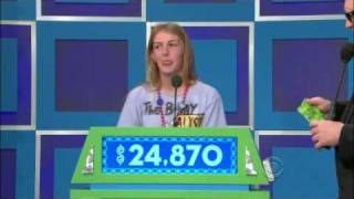 Double Showcase Winner [DSW #2] -- Season 38 on The Price is Right (Carey)