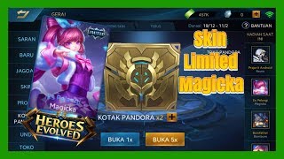Skin Limited Magicka Dari Pandora Box ???? || Heroes Evolved Indonesia #27