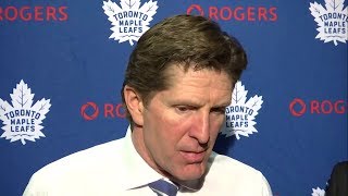 Maple Leafs Post-Game: Mike Babcock - November 18, 2017