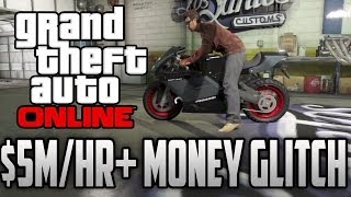 GTA 5 Online - UNLIMITED MONEY GLITCH! $5 Million/Hour! (After Patch 1.09) "GTA Online Money Glitch"