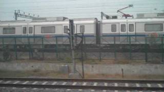 Delhi Metro - Blue Line - Yamuna Bank Depot & Yamuna Bridge