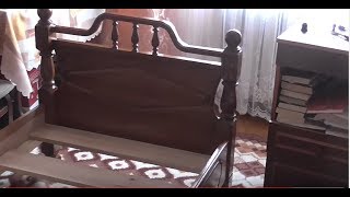 Кровать своими руками. Окраска , сборка.