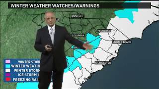 South Carolina Winter Weather advisory 1-2-18 WLTX News 19