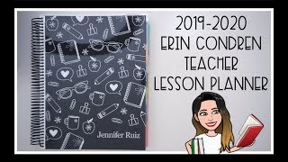 2019 2020 Erin Condren Teacher Lesson Planner