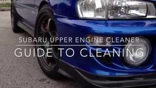 Subaru Upper Engine Cleaner Tutorial Help WRX GC8 Keep Engine Internals Clean