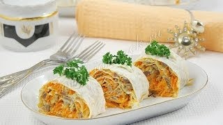 Рецепты салатов Салат из куриных пупков c корейской морковью