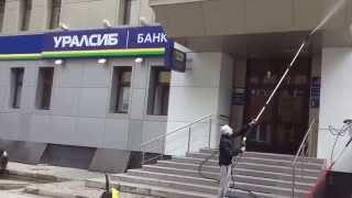 Мытьё фасада +7(3452)70-65-70 оооатриум.рф г.Тюмень