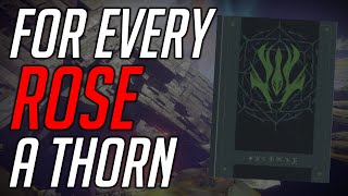 Destiny 2: Easy Way To Farm Thorn Lore - "For Every Rose, A Thorn"