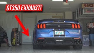 2017 Shelby GT350 Exhaust Sound - Cold Start, Revs, WOT Pulls