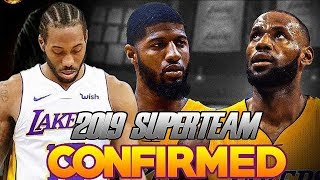 LAKERS TRADING FOR KAWHI TO MAKE 2018 SUPERTEAM WITH LEBRON JAMES? PREDICTED THE FUTURE!