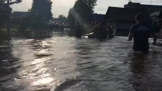 СРОЧНО! Сильное Наводнение в Иркутской области, Нижнеудинск   Flooding in the Irkutsk region
