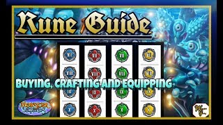 Monster Legends - Runes, All the Info - Gearing and Crafting Guide