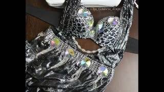 Костюм для танца живота "Black diamond"