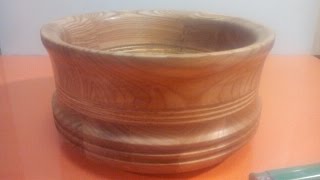 Точим глубокую чашу (Sharpen deep bowl)