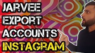 Jarvee Tutorial: How to import and export accounts into Jarvee