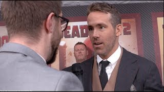 DEADPOOL 2 interviews - Ryan Reynolds, Zazie Beetz, Brolin, Leitch, Dennison, Reese, Wernick